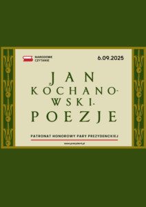 Narodowe Czytanie z Janem Kochanowskim