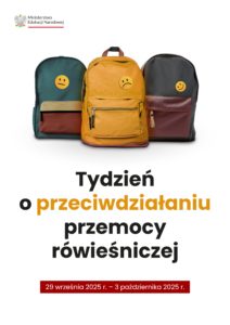 tydzień o przeciwdziałaniu przemocy rówieśniczej