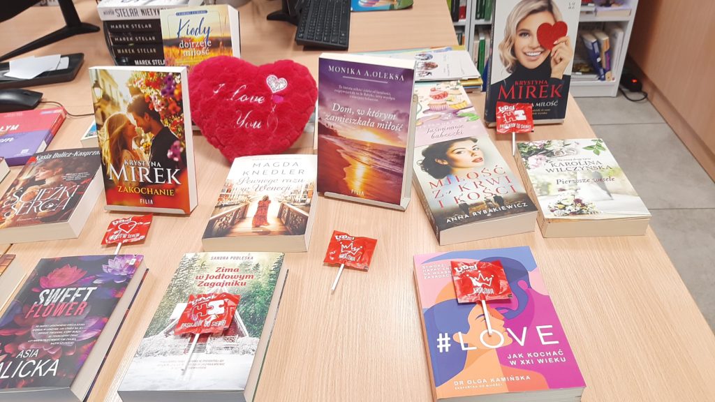 Walentynki w bibliotece